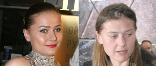 Bintang tanpa solek - gambar sebelum dan selepas: artis Rusia, penyanyi, rupa mereka tanpa Photoshop