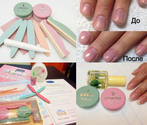 Japanse manicure: wat is het, P-shine, Masura, sets en techniek stap voor stap met een foto