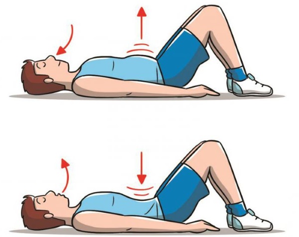 Cara mengepam otot perut melintang. Latihan senaman